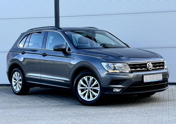 Volkswagen Tiguan cena 92999 przebieg: 159965, rok produkcji 2018 z Lędziny małe 781